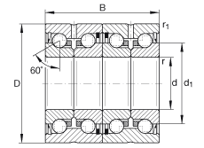 ǽ|S ZKLN4075-2RS-2AP, 䌦p򣬃ɂ(c)ܷ