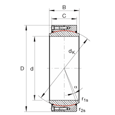 P(gun)(ji)S GE480-DW-2RS2, (j) DIN ISO 12 240-1 (bio)(zhn), So(h)ɂ(c)ܷ