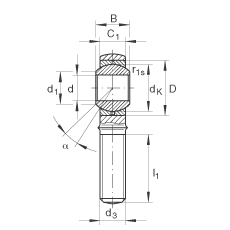US GAKR8-PB,  DIN ISO 12 240-4 ˜ʣݼySo