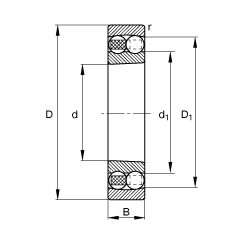 {S 1316-K-M-C3,  DIN 630 ˜ʵҪߴ, FF 1:12